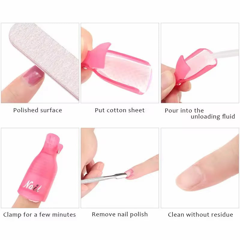 Soak Off Nail Clips
