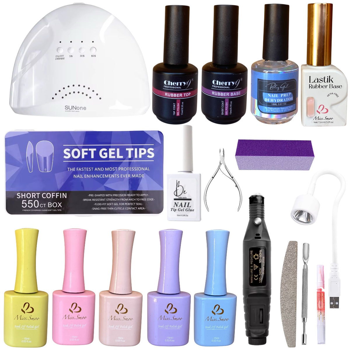 GelX Essentials Kit| Sculpt, Extend, Shine