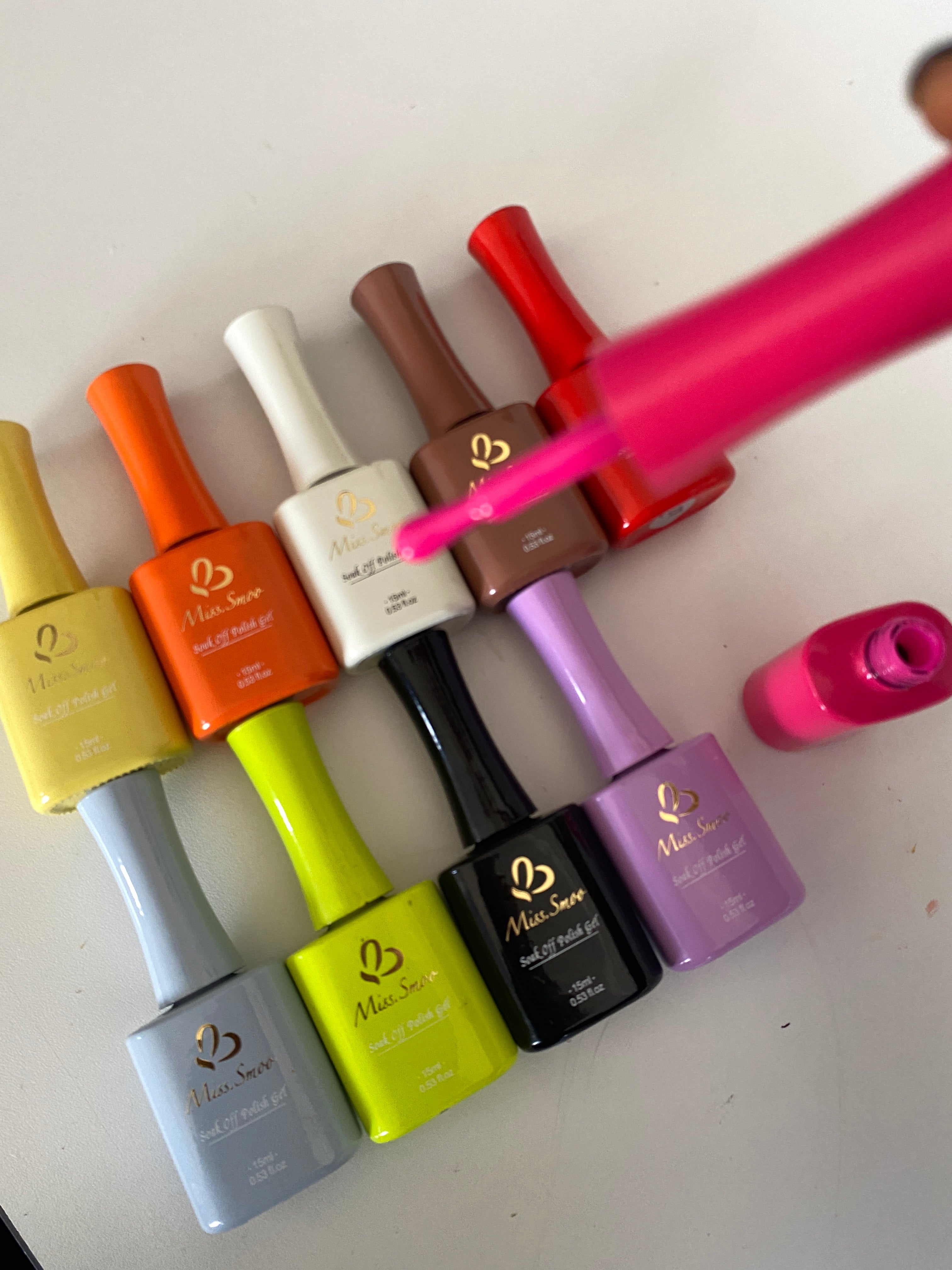 10 Gel colors