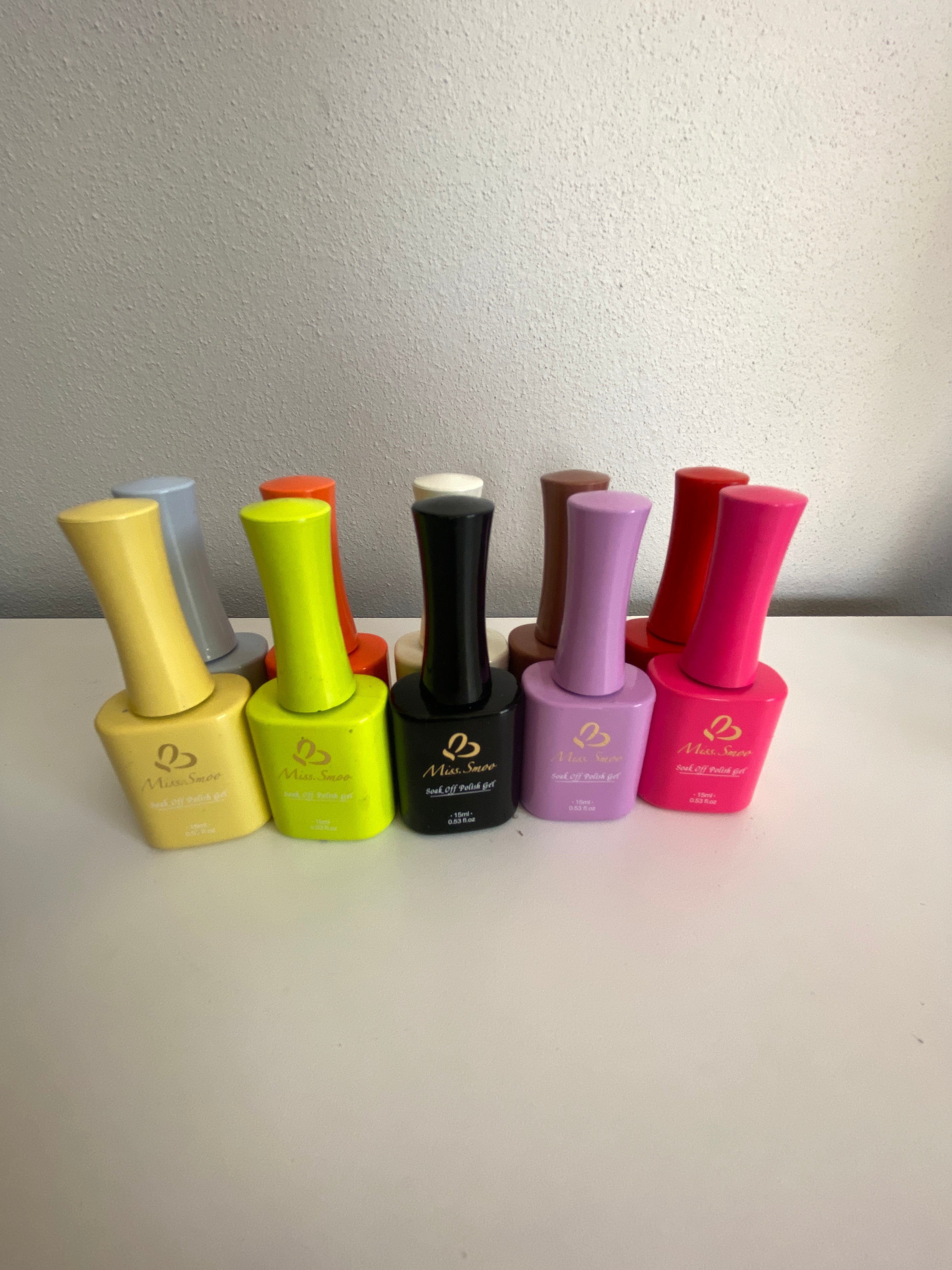 10 Gel colors