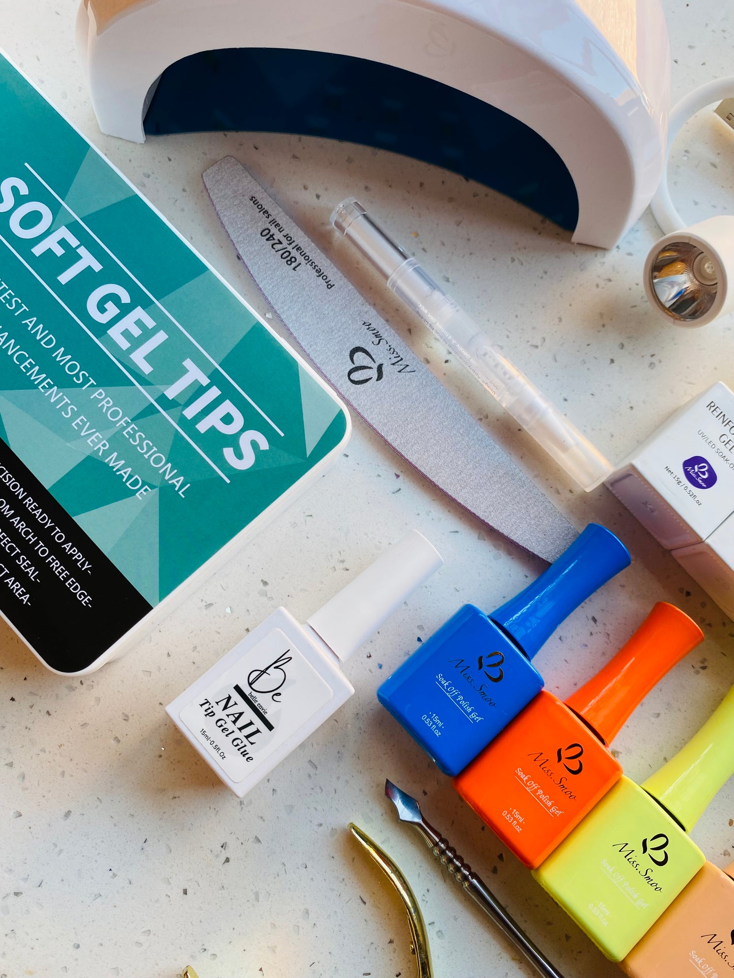 GelX Glow Kit – All-in-One Extensions & Soak-Off Set