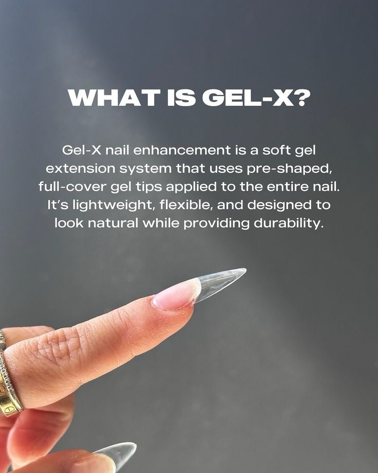 Nail tip glue for GelX