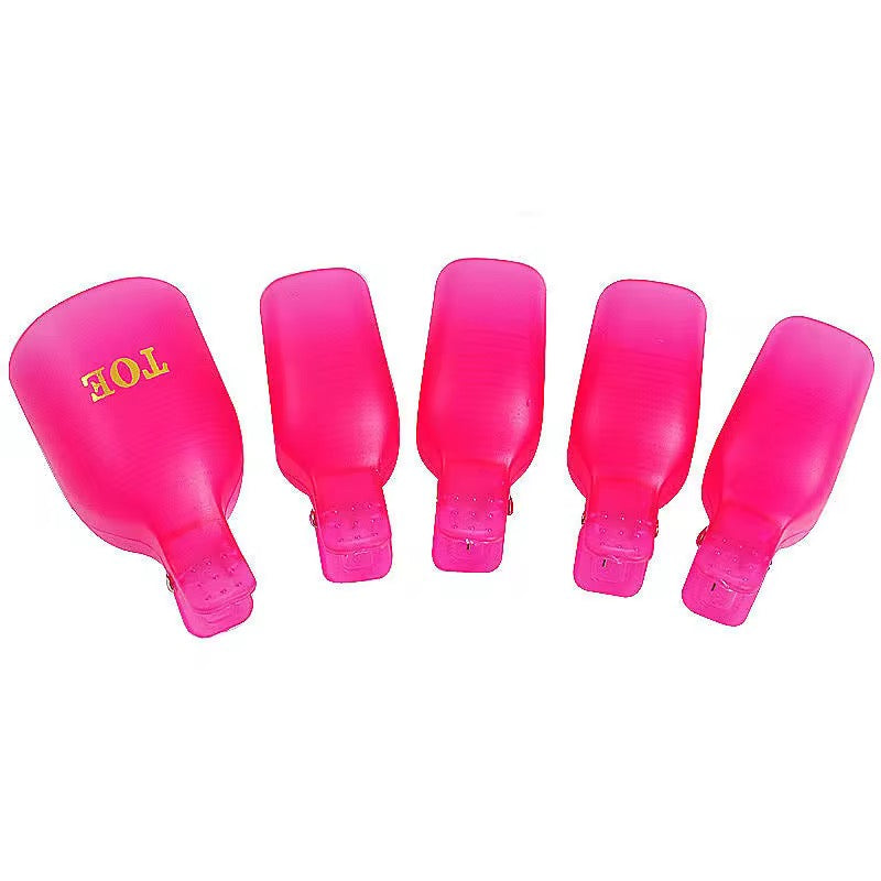 Toe soak off clips (5pcs)