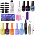 Soft Gel Starter Kit - No UV Lamp + Nail Drill