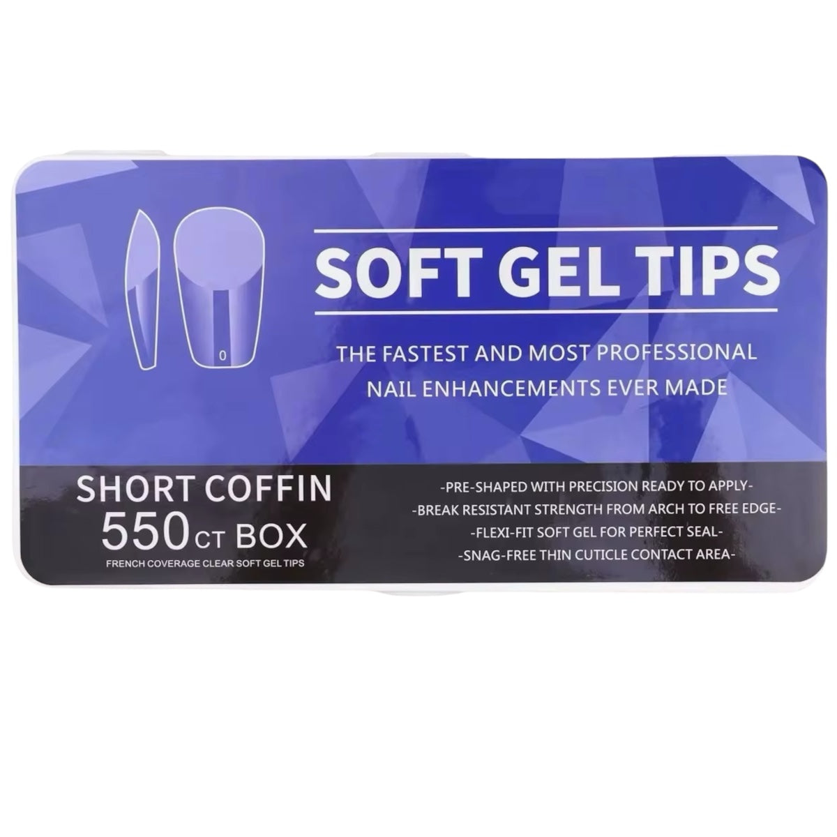 Soft gel full cover tips